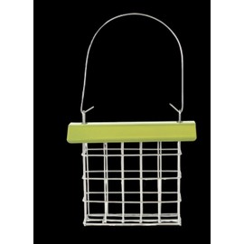 Johnston & Jeff Miami Suet Block Feeder 15.5cm Metal Wild Bird Feeder