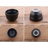 Tableware East Sake Cup Guinomi, Iron Black or-002