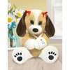 First & Main 13" Melancholy Melanie Puppy Dog, Multicolor