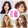 2Pcs Wind Shaping Styling Combs for Fluffy Bangs-2 Sizes(3/6 Teeth)