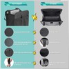 AUTOXBERT Foldable Car Trash Can, Portable Hanging Waterproof Leakproof Car