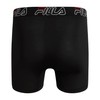 Fila Men's 4-Pack Jersey & Mesh Trunks with Pouch, Black