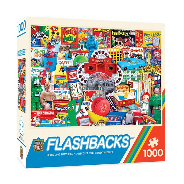 MasterPieces Flashbacks Jigsaw Puzzle, Let the Good Times Roll, 1000 Pieces