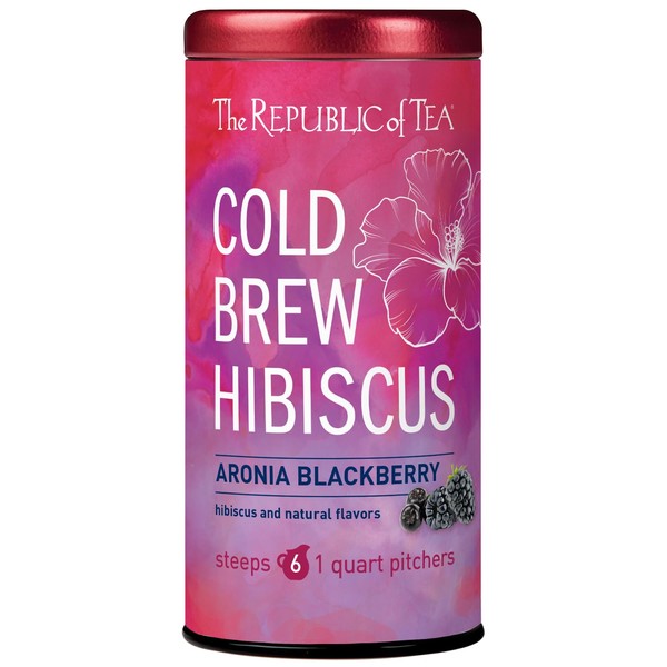 The Republic of Tea – Cold Brew Hibiscus Aronia Blackberry