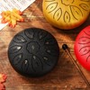 Facmogu Steel Tongue Drum, 6 Inch 11 Notes Rain Drum