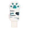 Memory Stick Olive Green Tabby Pattern Cat Paw Shape USB
