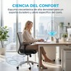 Cojín Ortopédico de Memory Foam para Asiento, Cojín Ergonómico para