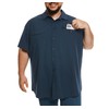 Big and Tall Mens Fishing Shirt UPF 50+ Sun Protection