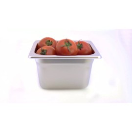 Dilitools Inserto Contenedor Acero Inoxidable Sexto De 4  Cal. 0.8mm