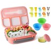 Swkien Bento Box for Kids,1300ML-Bento Lunch Box 4 Compartment Bento