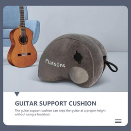 Milisten Guitar pad Inflatable Guitar Support Guitar bass Pads Guitar Leg Cushion Guitar Resonator Support Portable Guitar Musical Instruments Accessories Clothing Support pad Velvet
