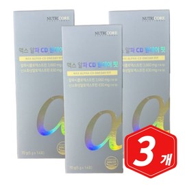 Nutricore Max Alpha CD One Day Fit 14 sachets x 3 bromelain lactic acid bacteria / 뉴트리코어 맥스 알파시디원데이 핏 14포 x 3개 브로멜라인 유산균