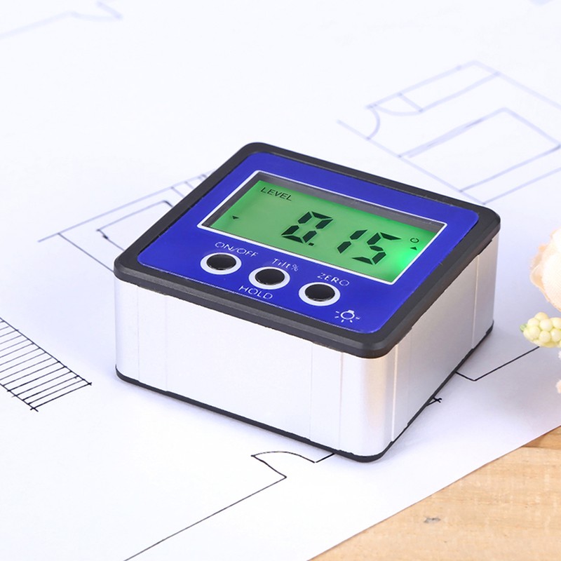 Horizontal Angle Meter Digital Protractor Inclinometer Electronic Level Box Magnetic