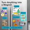 HUSPER Adhesive Magnetic Sheets, 8 Pack 8.5" x 11" Flexible