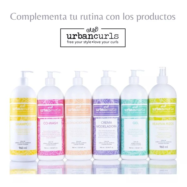 Urban Curls Shampoo Urban Curls Para Rizos 960 Ml