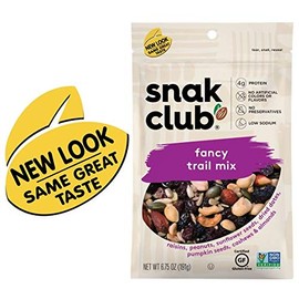 Snak Club Fancy Trail Mix Resealable 6.75 ounce Bag