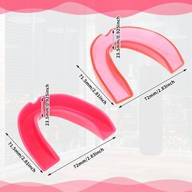 50 Protectores Bucales Deportivos Protección Bucal de Boxeo Protector Bucal Atlético Profesional de Goma Silicona para Adultos Niños Retador de Boxeo Fútbol Baloncesto Hockey (Multicolor)