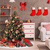 Lihao 90 cm Christmas Tree Skirt, Round White Christmas Tree