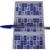 KEKA 300 Cajas de Bingo con 90 Bolas (Azul)