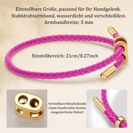 Berry Only Women's Gold Bangle Gold Women's Adjustable Bracelet Steel Wire Bracelet, Dupes Jewellery Partner Bracelets Friendship Bracelet Dupe Bracelet Gifts for Women Christmas, Stainless Steel