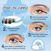 KevKev Lash Tools Kit for Lash Clusters with Lash Bond