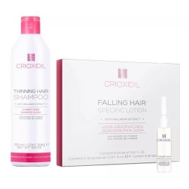 Salerm Cosmetics Tratamiento Anti Caída De Cabello Shampoo 300ml + Ampolletas