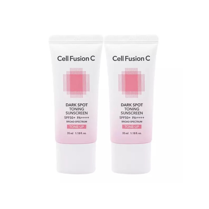 Cell Fusion C 셀퓨전씨 잡티 토닝 썬스크린 35ml x2개 더블