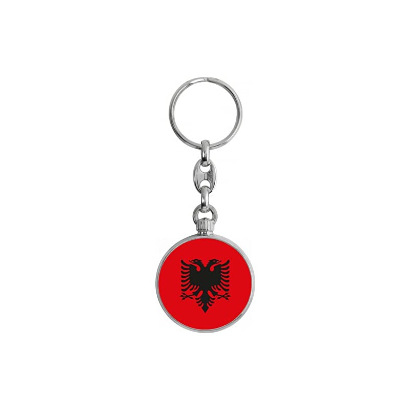 Toff London Albania Flag Keyring