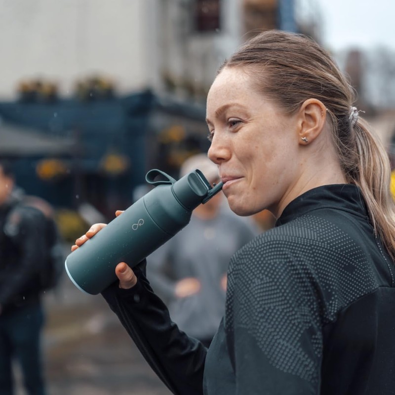 Ocean Bottle Forest Green - Botella Go de 500 ml