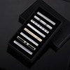 Tie Clips for Men, 8 Pcs Tie Bars Pinch Clip