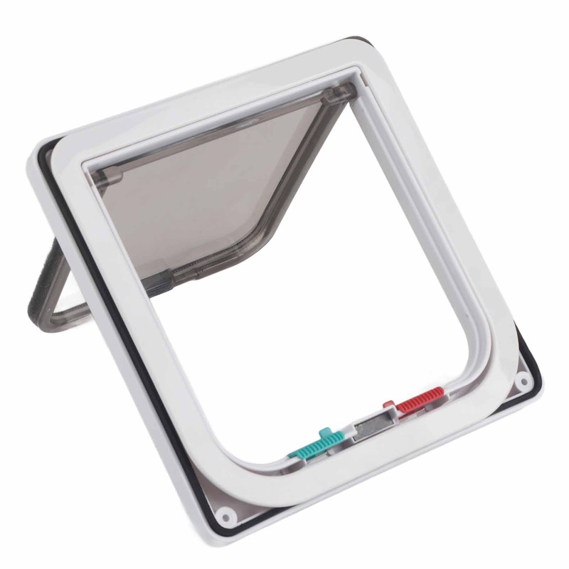 Size S 4 Way Lockable Pet Cat Small Dog Flap