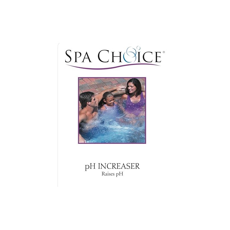 SpaChoice 472-3-5041-02-A pH Increaser for Hot Tub, 1-Pound, 2-Pack