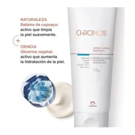 Jabon Crema De Limpieza Hidratante Chronos Natura                                                                                                     