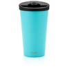Smidge Travel Cup - 355ml, Aqua, Stainless Steel, Leakproof, Insulated,