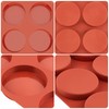 Ocmoiy 4 Inch Silicone Egg Molds for Baking/Jumbo Muffin Top