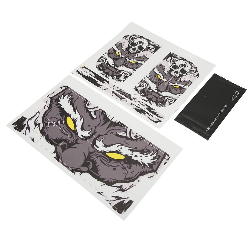 Game Console Sticker Cool Funny Scratch Resistance Dustproof Game Console