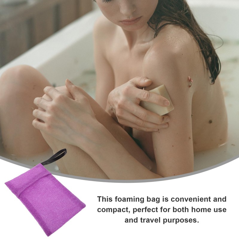 FOMIYES Wash Bag Soap Shampoo Bar Pouch Shampoo Bar Bag