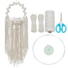 FREEBLOSS Macrame Wall Hanging Set Flowers Macrame Wall Hanging Set