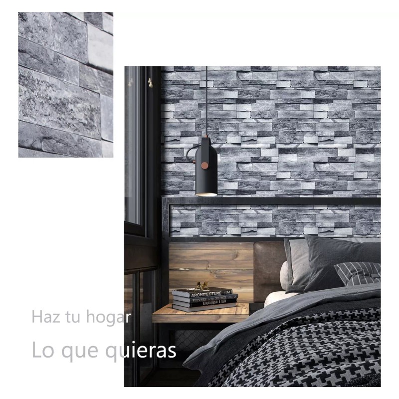 Kingmazi Papel Tapiz Premium Cantera Autoadherible 10 Mx45 Cm