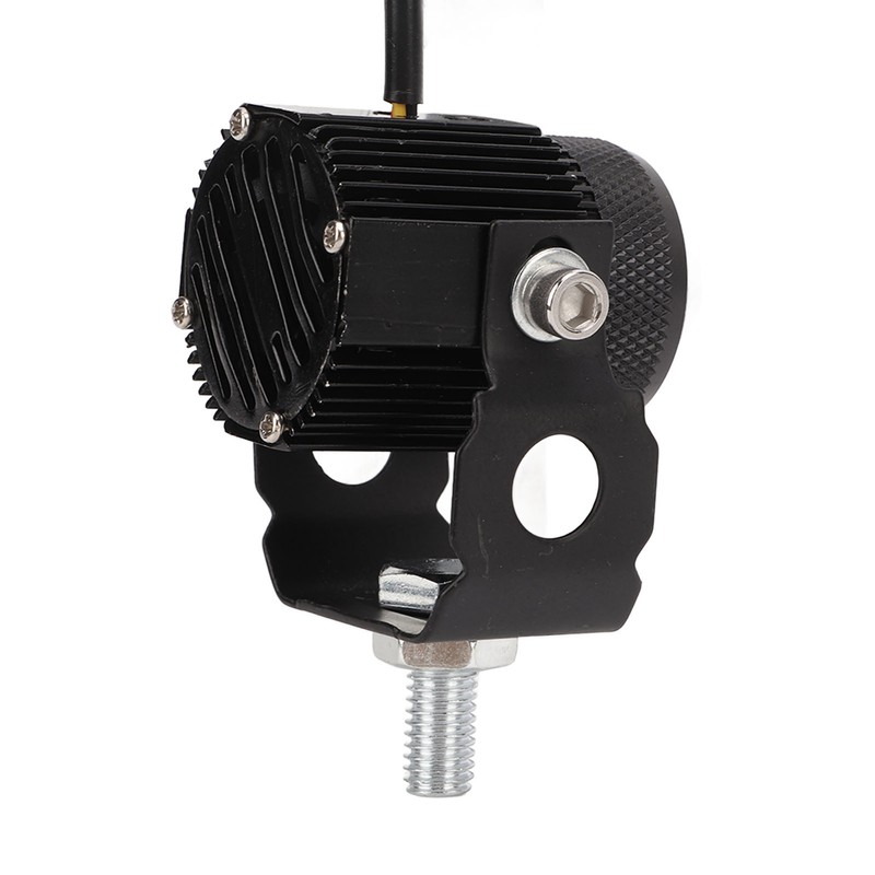 Pair Motorcycle LED Spotlight High Low Beam Yellow White Light
