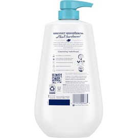 Dove Body Wash Revela Instantáneamente Una Piel Visiblemente Más Suave, Exfoliante Suave Con Minerales Marinos Limpiador Que Elimina Eficazmente Las Bacterias Mientras Nutre Tu Pie
