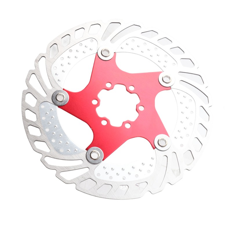 Stainless Steel Bike Cycling Disc Brake Cooling Floating Rotor (180mm)