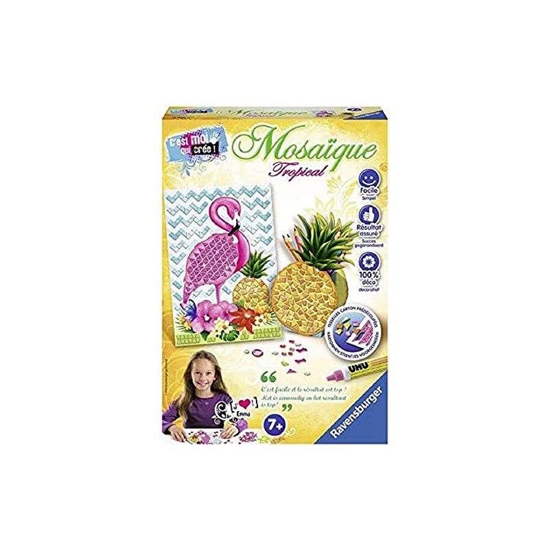 Ravensburger 4005556180646 Tropical Mosaic Creative One Size