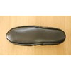 Chausse' 2s24-3,10,11 Portable Slippers, Gentleman's Knit Pouch/Leather Pouch, leather -