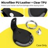 CaSZLUTION for Pebblebee Clip Universal Case - Microfiber PU Leather