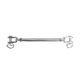 T316 Stainless Steel Jaw/Jaw Closed Body Turnbuckle 3/16" (2 PCS)
