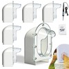 ayakol Chicken Feeder Port ProMAX,1.6×Taller Anti-Snag Opening,Clear View Cover,Real No