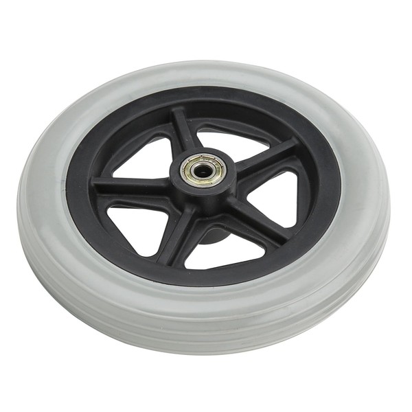AILOOCEDI 7 Inch Wheelchair Rubber Wheels,Wheelchair Front Wheels Rubber Wheels