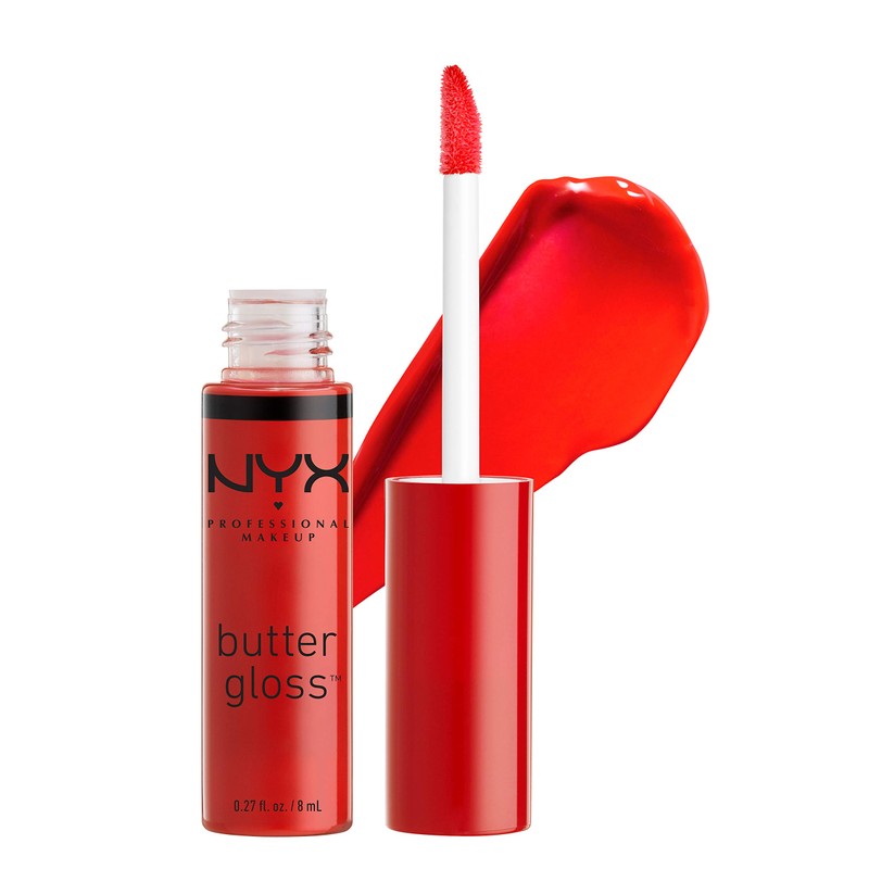 NYX PROFESSIONAL MAKEUP Butter Gloss, Cherry Pie, 0.27 Ounce