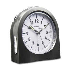 Technoline Geneva 3XL Premium Alarm Clock Jumbo Metallic Charcoal